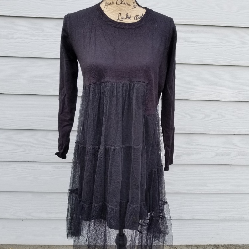 NWT Simpy Couture Black Tunic/Dress